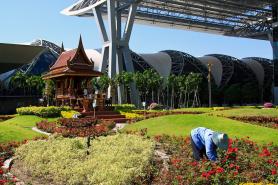 Bangkok - mezinárodní letiště Suvarnabhumi