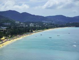 Thajská pláž Karon, Phuket