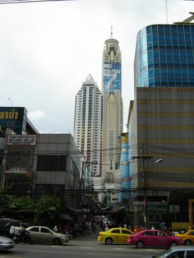 Nejvyšší stavba v Bangkoku - Baiyoke Tower II.
