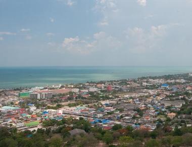 Thajsko - část města Hua Hin