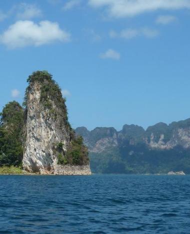 Část národního parku Khao Sok