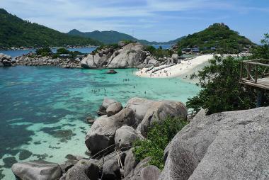 Thajské místo Ko Nang Yuan