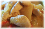 Ko Samui - pokrm Kaeng kiaw wan gai