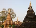 Sukhotai - Část komplexu buddhistických chrámů