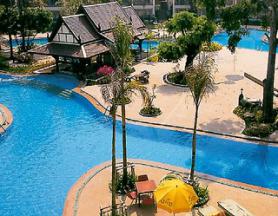 Thajský hotel Green Park Resort s bazénem