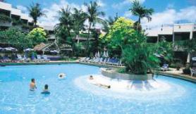 Thajský hotel Tropicana s bazénem