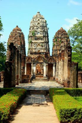 Sukhothai - chrám Wat Si Sawai