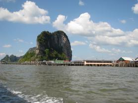 Thajsko - město Phang Nga
