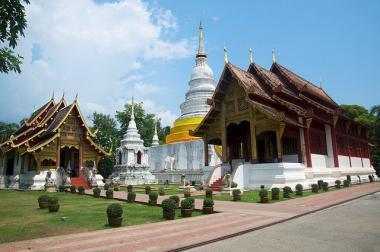 Chiang Mai - chrám Wat Phra Singh