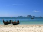 Thajsko - jedna z pláží oblasti Krabi