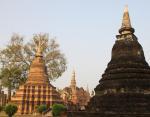 Sukhotai - Část komplexu buddhistických chrámů